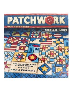 Patchwork Americana Edition Board Game Of Quilt-Making Uwe Rosenberg New Sealed